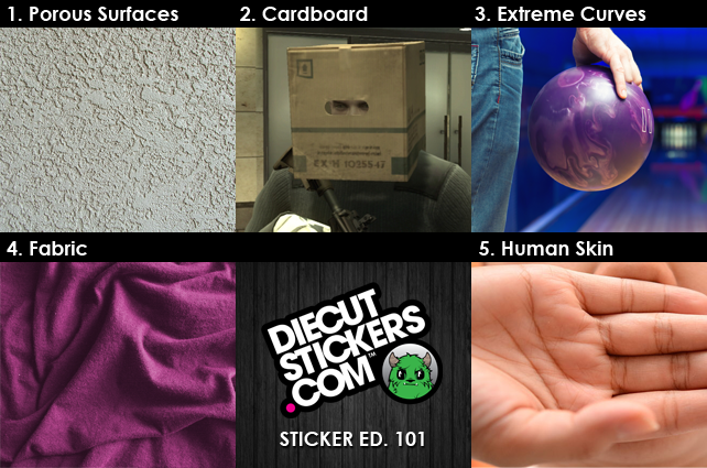 What Can I Put Stickers On? - Surfaces You Should & Shouldn’t Put Stickers On